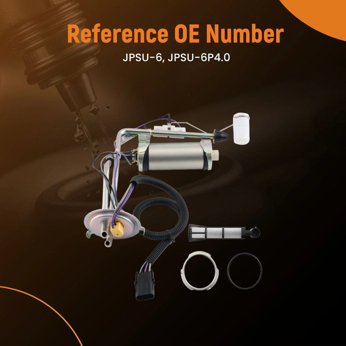 Fuel Pump Gas Tank Sending Unit for Jeep Comanche MJ (1987–1990) JPSU-6