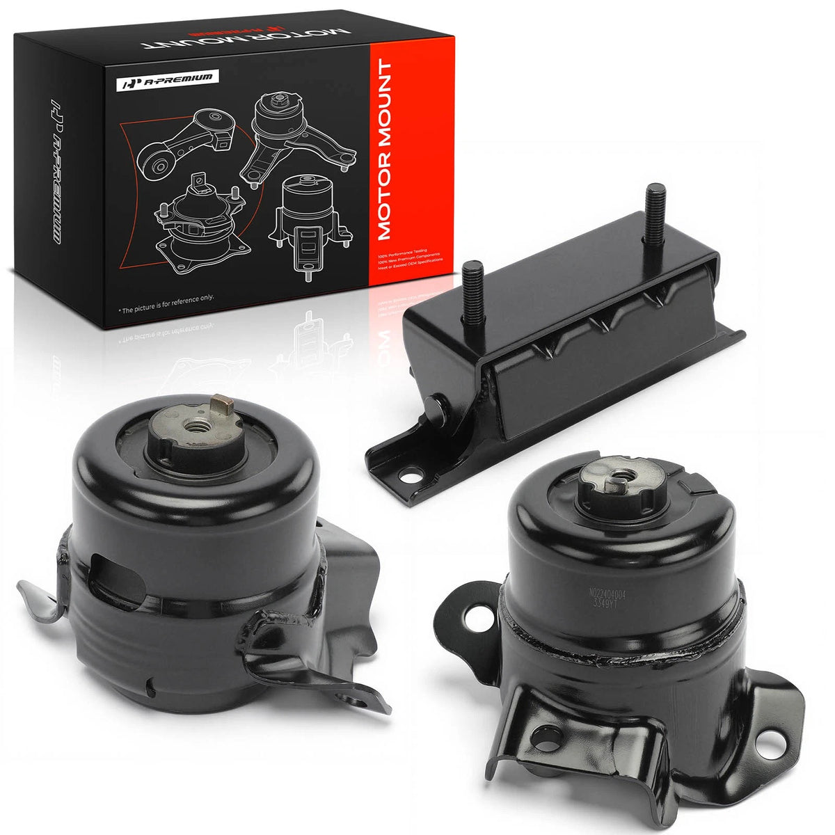 3X Engine Motor & Trans. Mount for Chevy Colorado GMC Canyon (2015–2022) - 23226127, 23465225, 23195919, 23465226