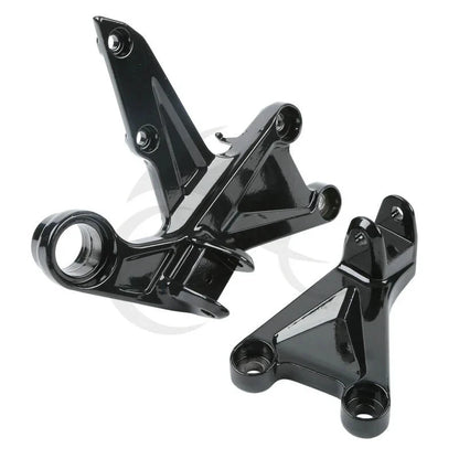 Front Rider Foot Pegs Bracket for Honda CBR1000RR (2008–2016) Black