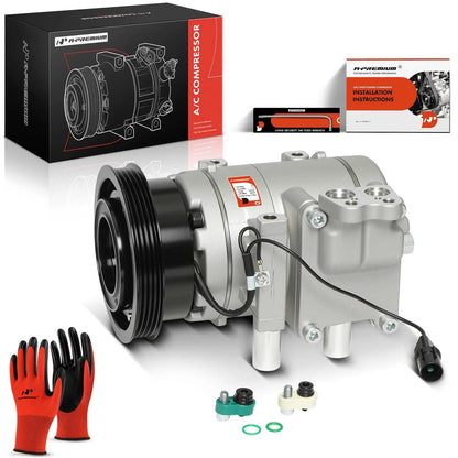 A/C Compressor with Clutch for Hyundai Accent (2001–2005) 97701-25100, 68314