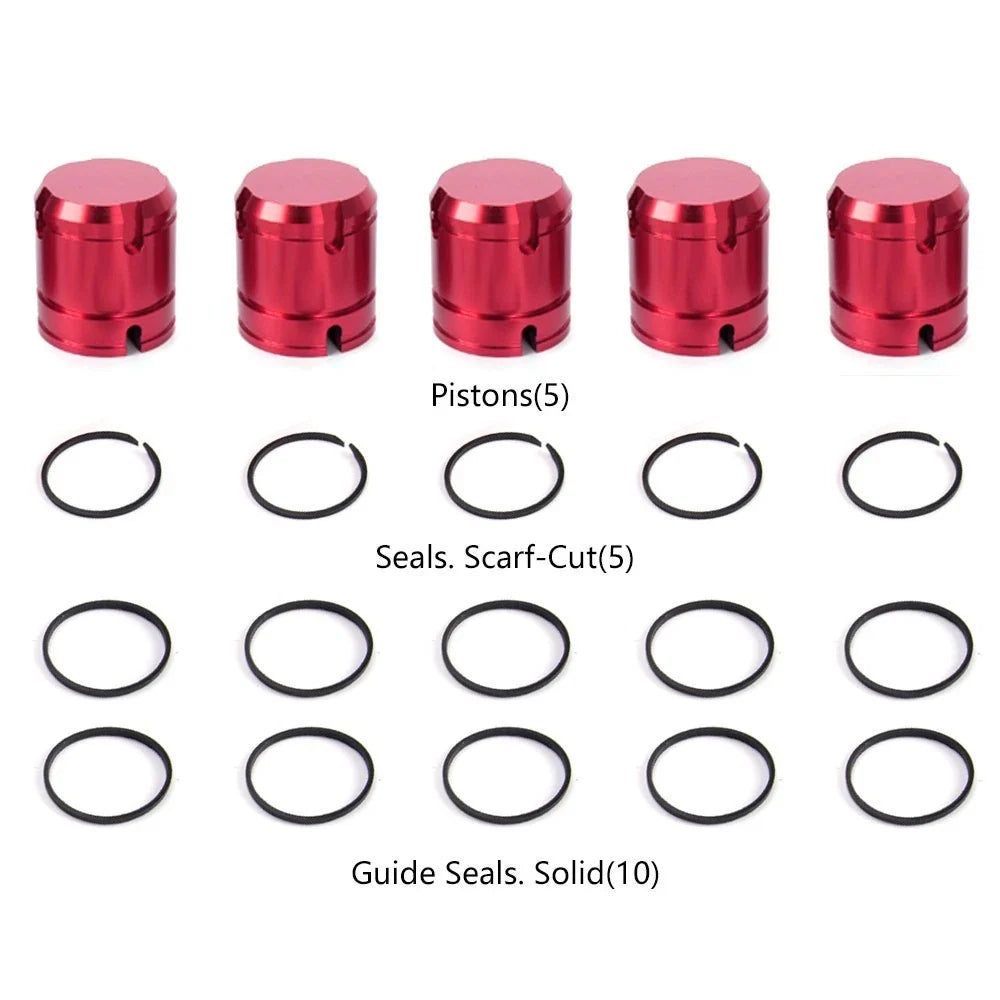 Set of 5 Transmission Accumulator Pistons for 45RFE 545RFE 66RFE 68RFE