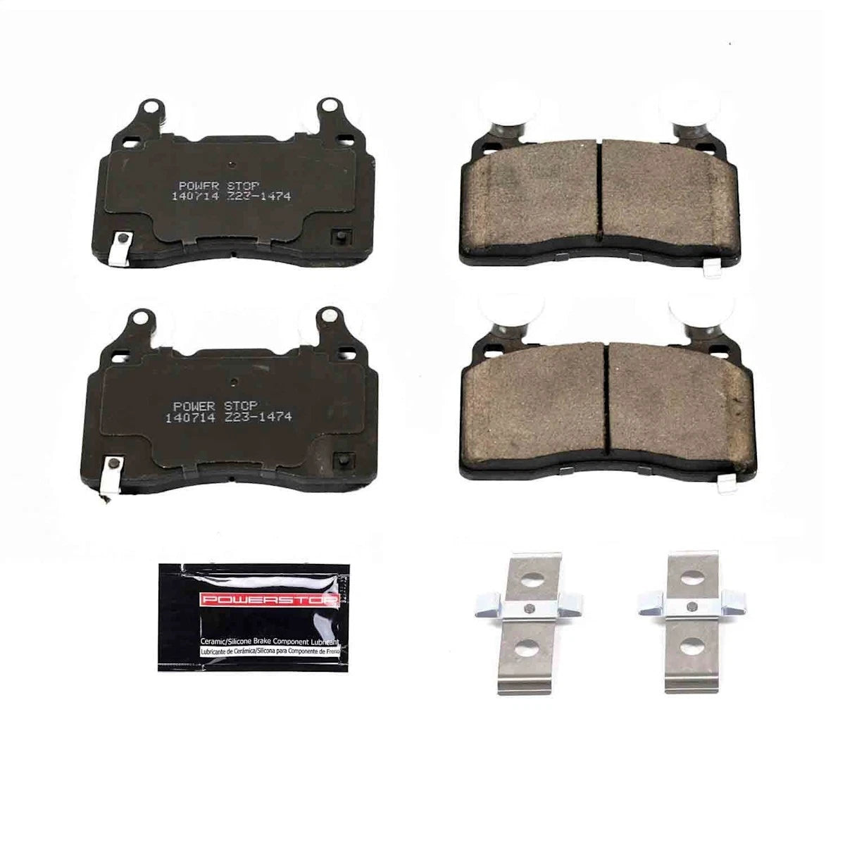 Set of 2 Powerstop Z23-1474 Brake Pads for Chevy Cadillac CT6 (2010–2018)