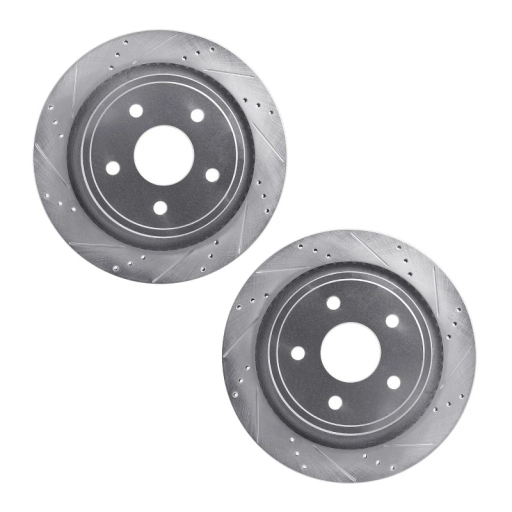 Drilled and Slotted Rotors for Ram 1500 Classic (2019–2024) ALX-PAU-DF-7002-40081-CLA3