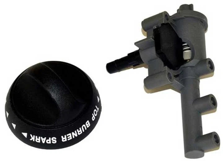 Stove Control Knob for Suburban RV 525013 (Piezo Igniter)