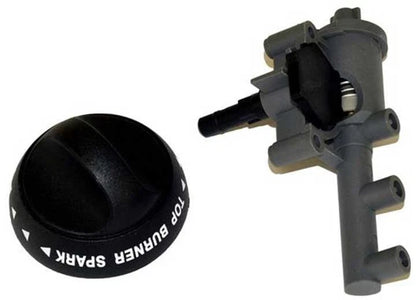 Stove Control Knob for Suburban RV 525013 (Piezo Igniter)