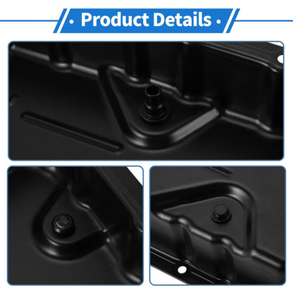 1 Pc Engine Oil Pan No.3510622120 for Toyota Reiz (2005–2007) Steel Black