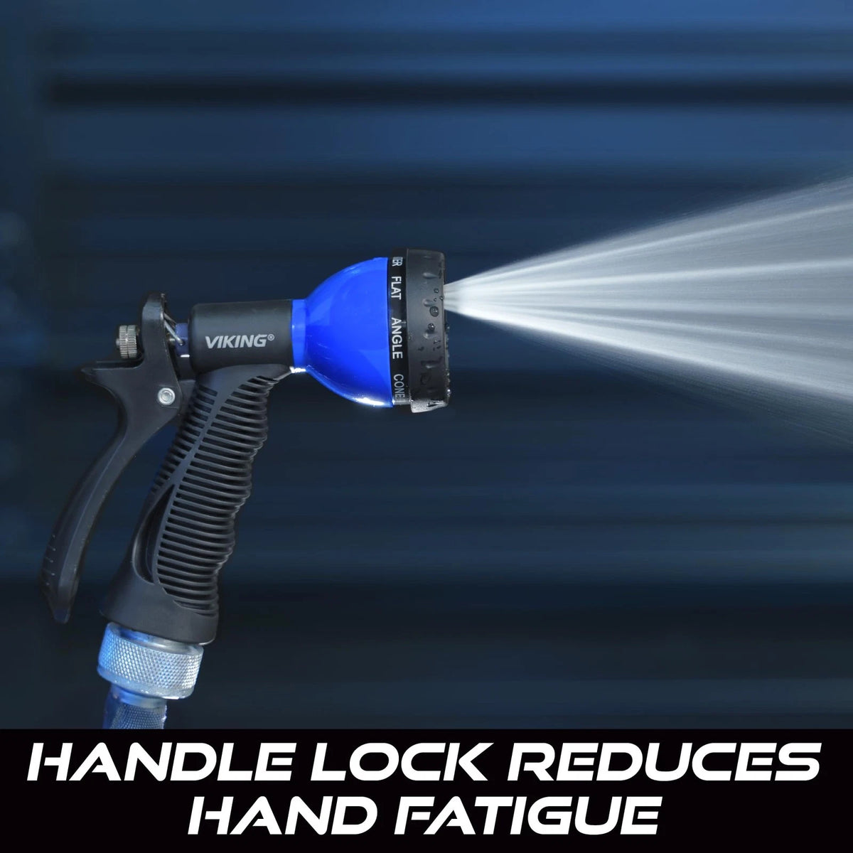 Adjustable Heavy Duty Hose Nozzle with 8 Spray Patterns