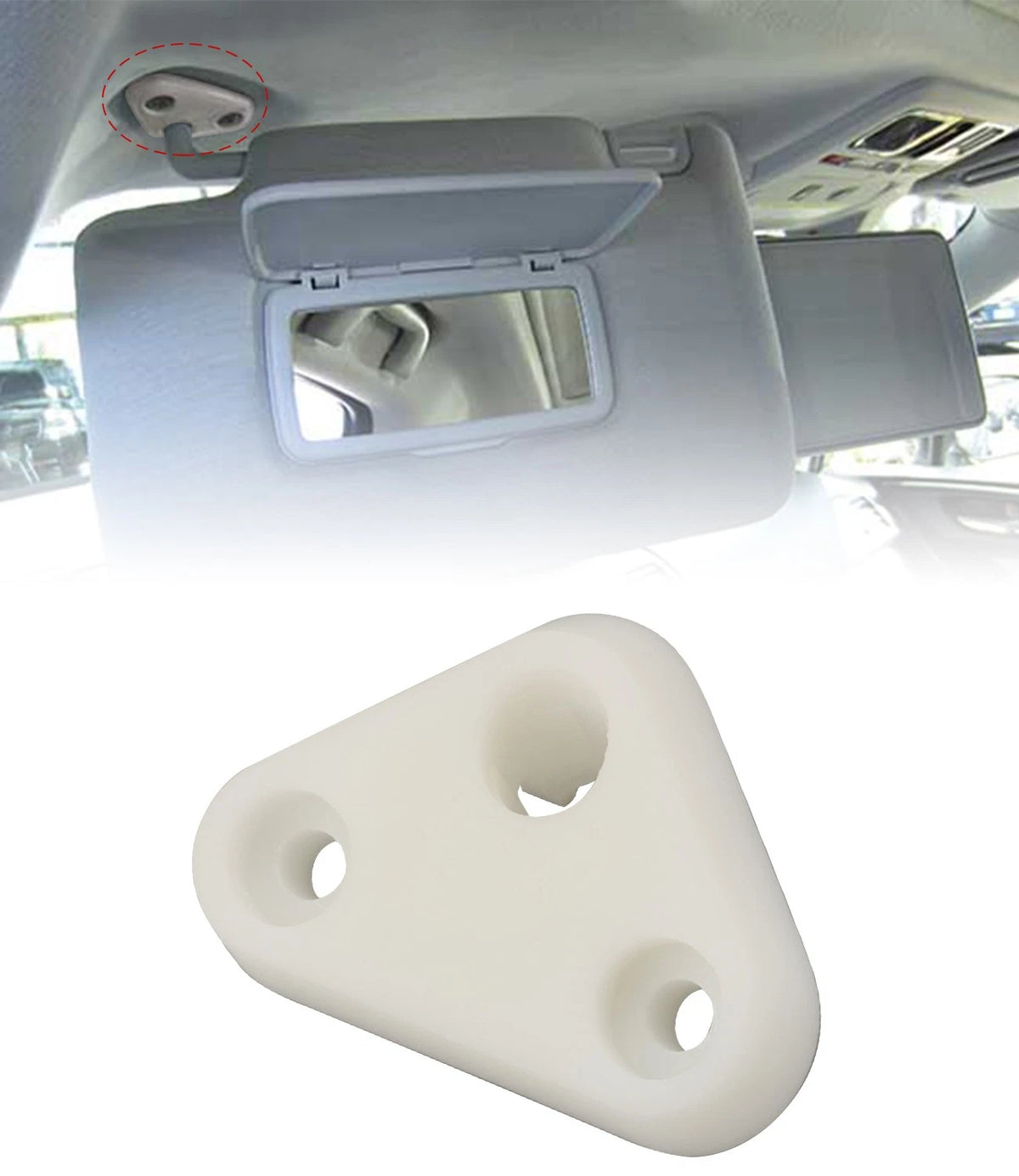 Sun Visor Mount for Subaru Impreza Forester (2008–2018) Left Driver Side