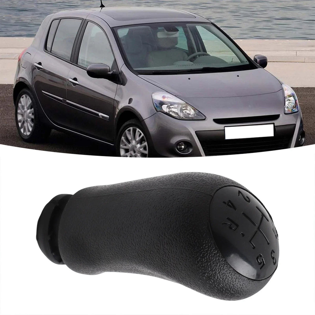 High Comfort Plastic Shifter Knob for Renault Clio and MEGANE II
