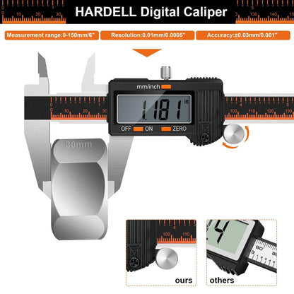 6 Inch Digital Caliper for Measuring Tool