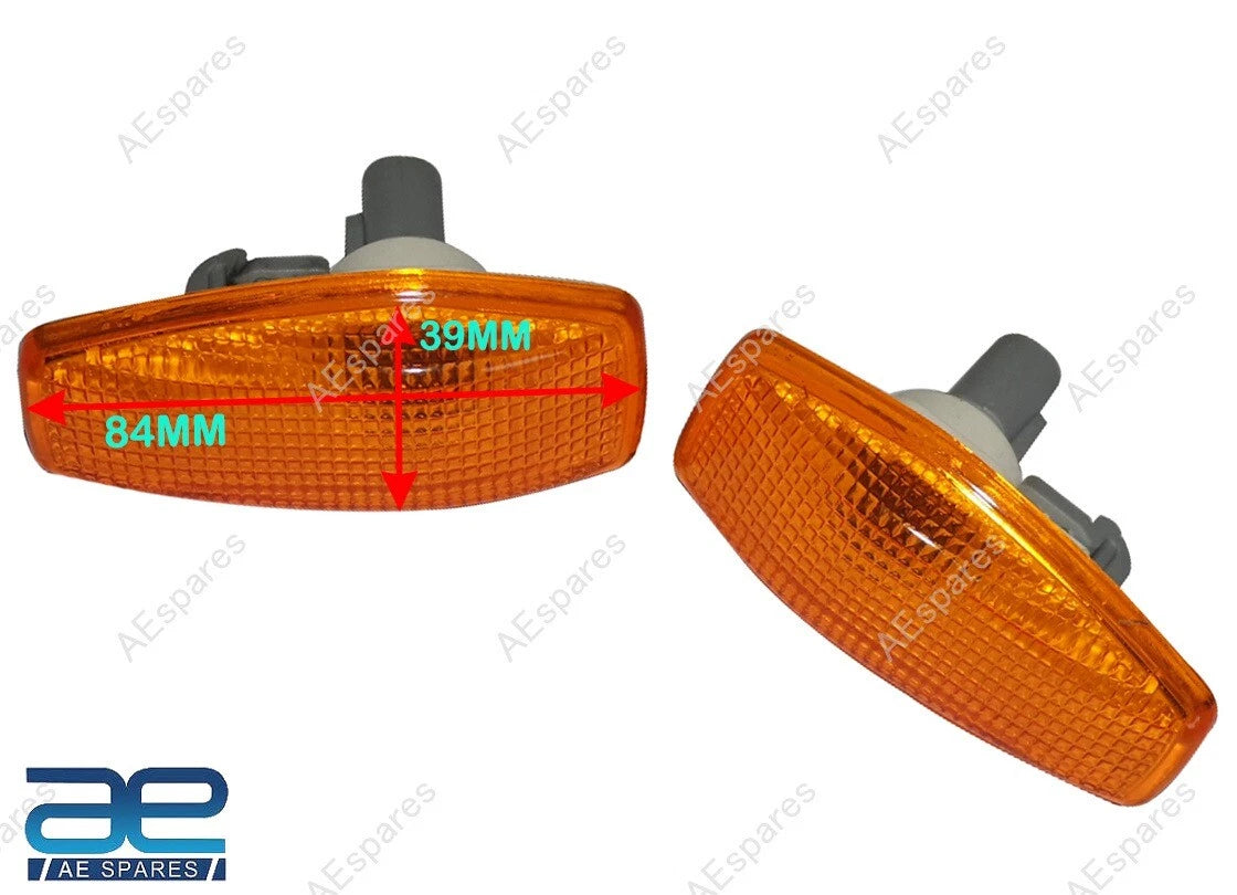 Turn Signal Side Indicator Lamp Light Set for Hyundai i10 (2010–2023)