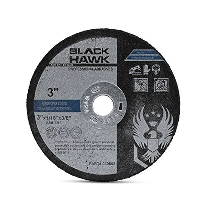 3" Cut Off Wheels for Die (3" x 1/16" x 3/8")