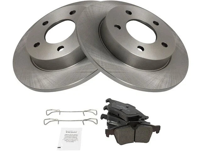 Rear Brake Pad and Rotor Kit for Mazda 3 (2004–2005) ZV429DG