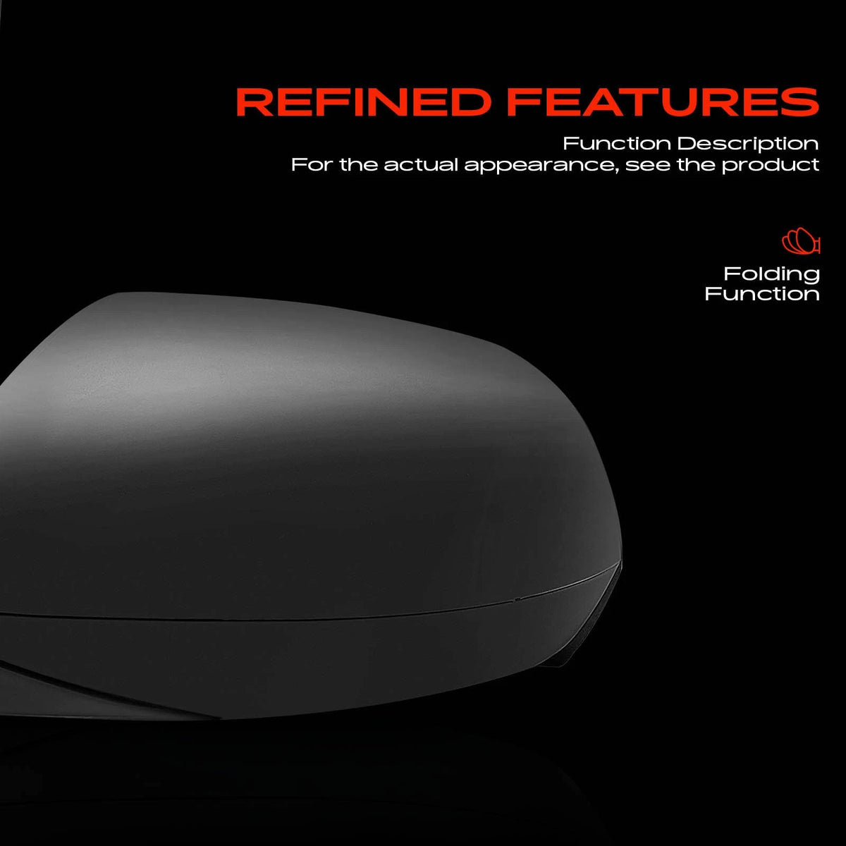 A-Premium Driver Manual Mirror for Mercedes-Benz Metris (2016–2020) 4478110200, MB1320115