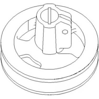 Pulley for John Deere 9670STS 9760STS 9860STS T550 T560 W540 W550 (2000–2023)