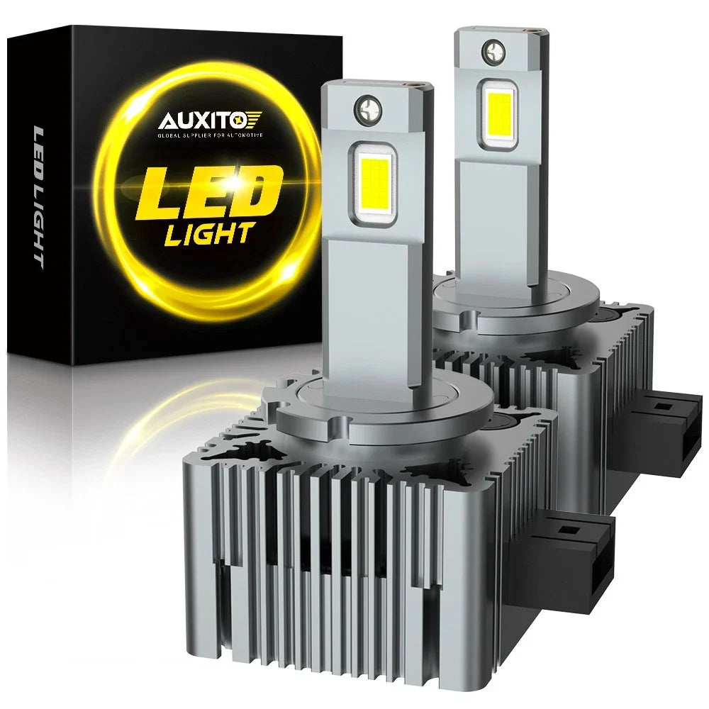 AUXITO D1S LED Headlight Bulbs for BMW Audi VW (2010–2023)