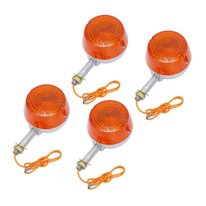 4X Rear Turn Signal Light Indicator for Suzuki FA50 FA50X (1980–1991)