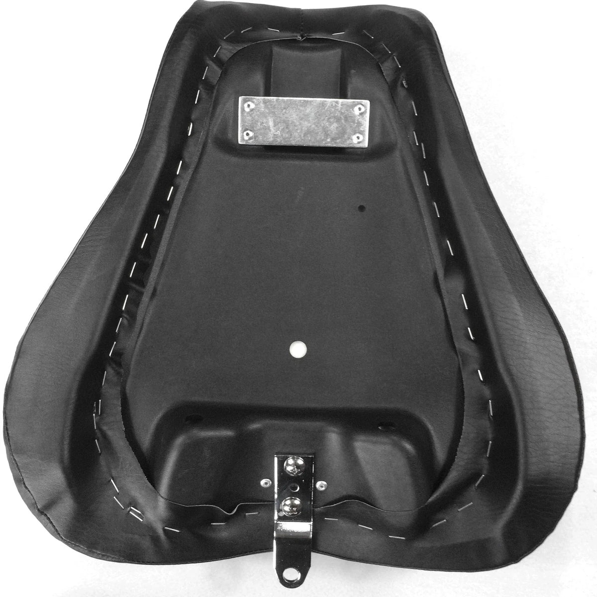 Front Solo Driver Vertical Stripes Seat for Harley XL 1200S (2005–2013)