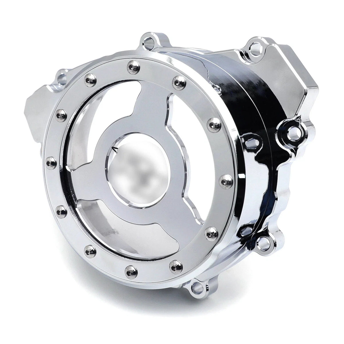 Chrome Clear Stator Engine Cover for Yamaha YZF R1 (2009–2014)