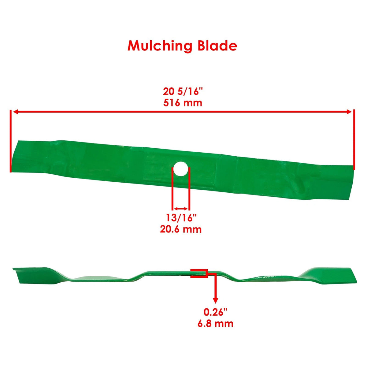 Deck Mulching Blade for Murray 7800300 405612x108 405017 405606 405606x78 (40")