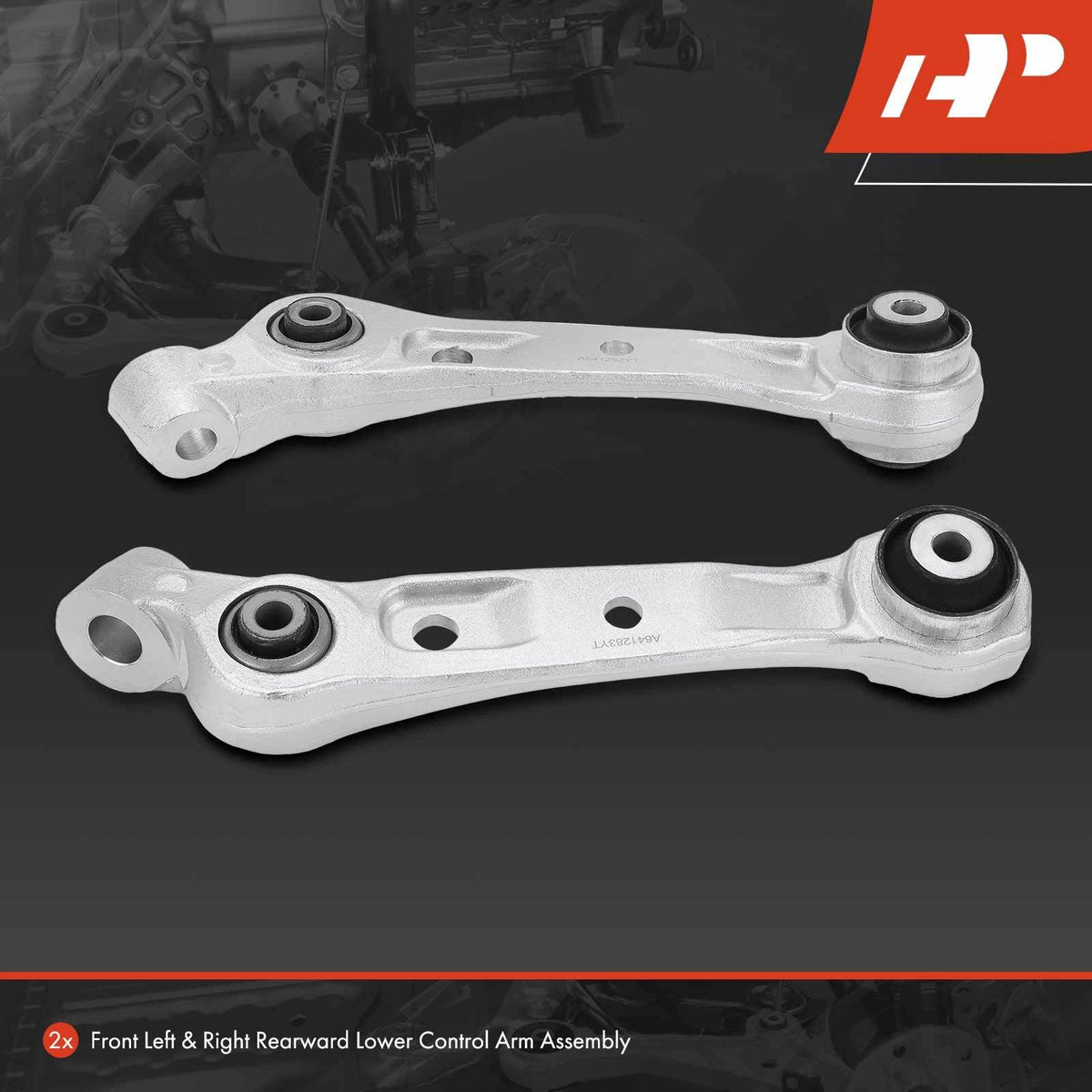 2X Front Lower Rearward Control Arm for BMW 535i GT xDrive (2011–2017) 31126777740, 31126777739, CMS101349, CMS101348