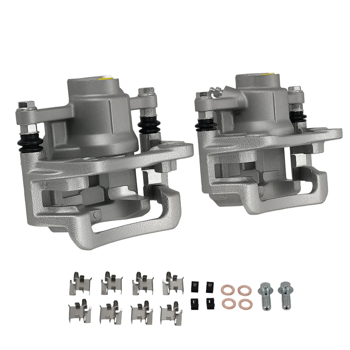 Set of 2 Rear Disc Brake Calipers w/Bracket for Toyota Sienna (2011–2020) 19B7081 19B7080