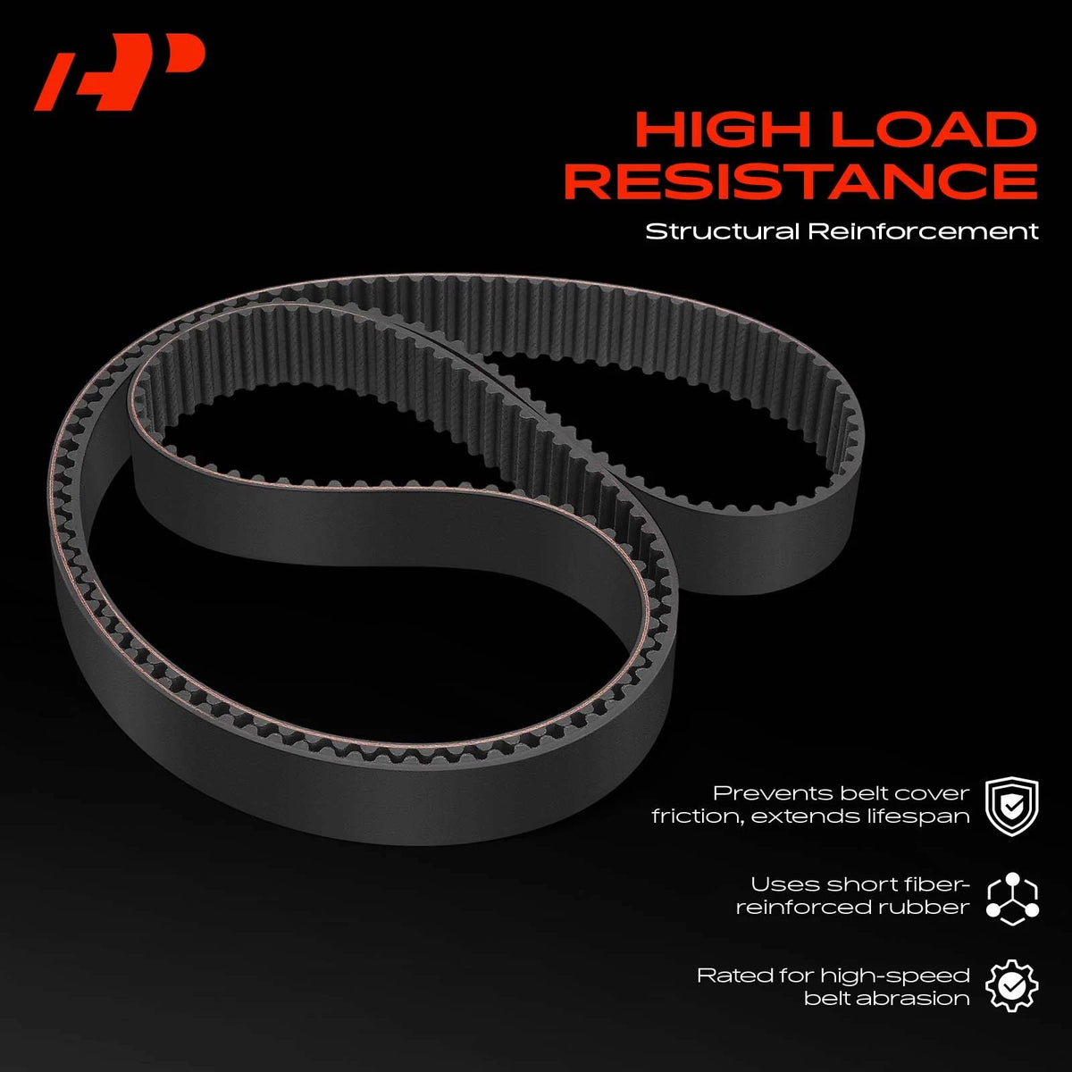 A-Premium Timing Belt for Mitsubishi Montero (2001–2006) MD358549 MZ690639 T320