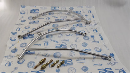 Rear Mudguard Carrier Set for Royal Enfield 500cc (Chrome Plated)