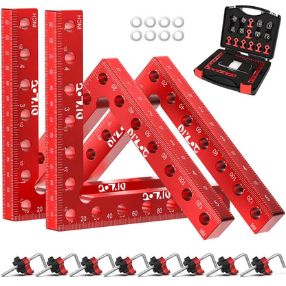 4X Corner Clamp for Woodworking 90 Degree (5.5")