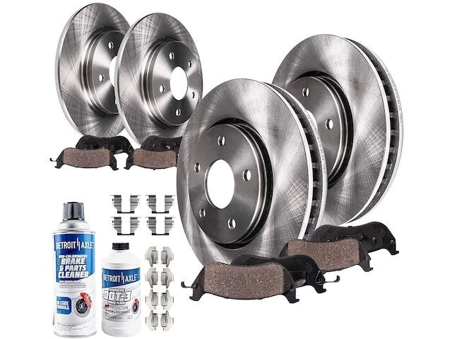 Front and Rear Brake Pad and Rotor Kit for Mazda 6 (2003–2005) NZ849JM