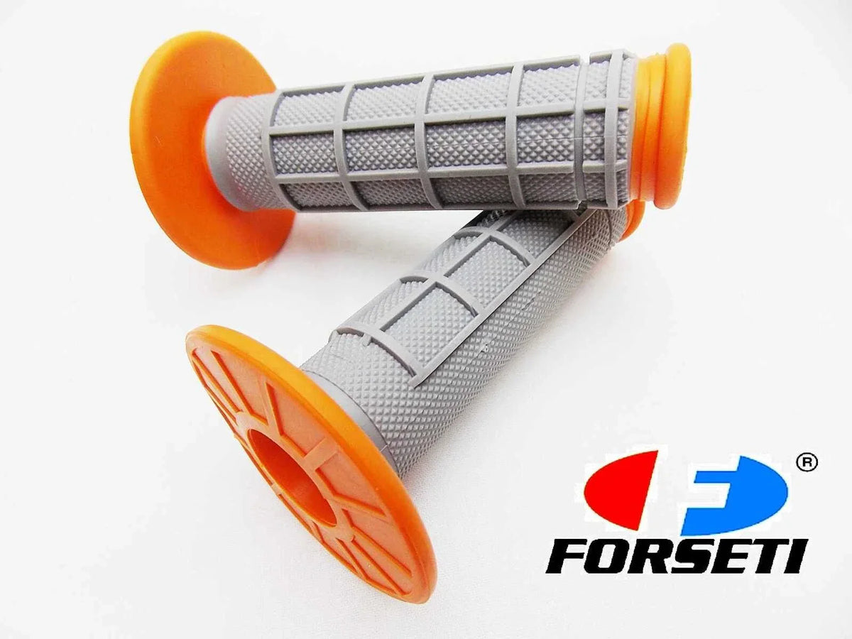 Orange Grey Forseti Hand Grip Set for Honda CR250