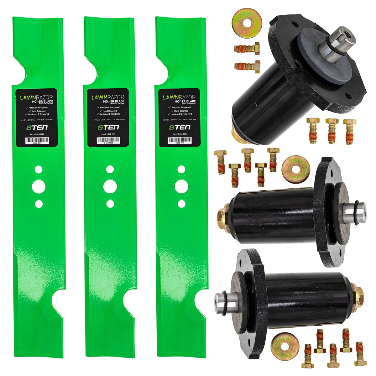 Mower Deck Rebuild Set for Ariens Pro ProMaster 144Z 1748H 1544H (00273000, 04919100, 04920600)