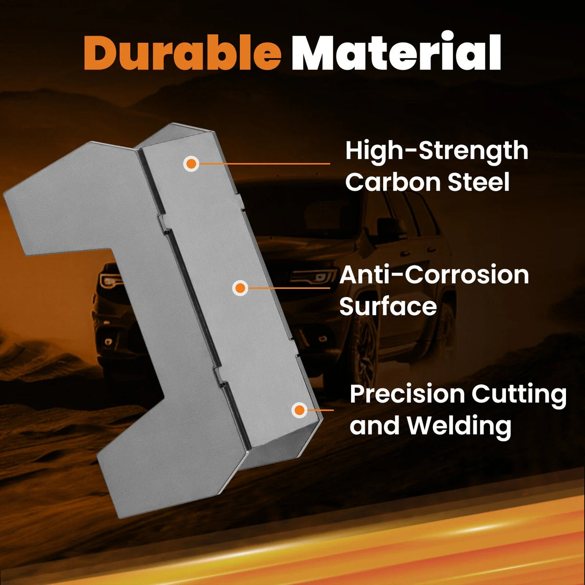 Weld on C-Notch for Chevy Silverado 1500 GMC Sierra 1500 (1999–2006)