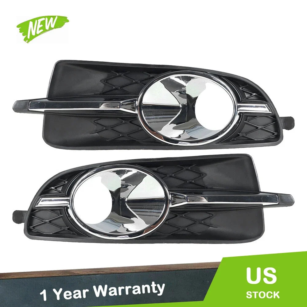 Set of 2 Fog Light Covers for Buick LaCrosse (2010–2013) Glossy Black