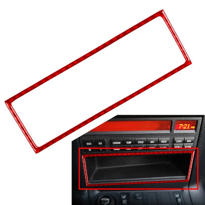 Center Console Storage Box Frame Cover Trim for BMW 3 Series E36 (1991–1999) Red