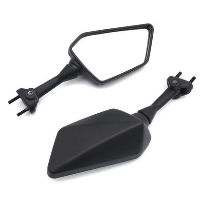 Set of 2 Black Rearview Side Mirrors for Kawasaki Ninja 250R EX250 (2008–2013)