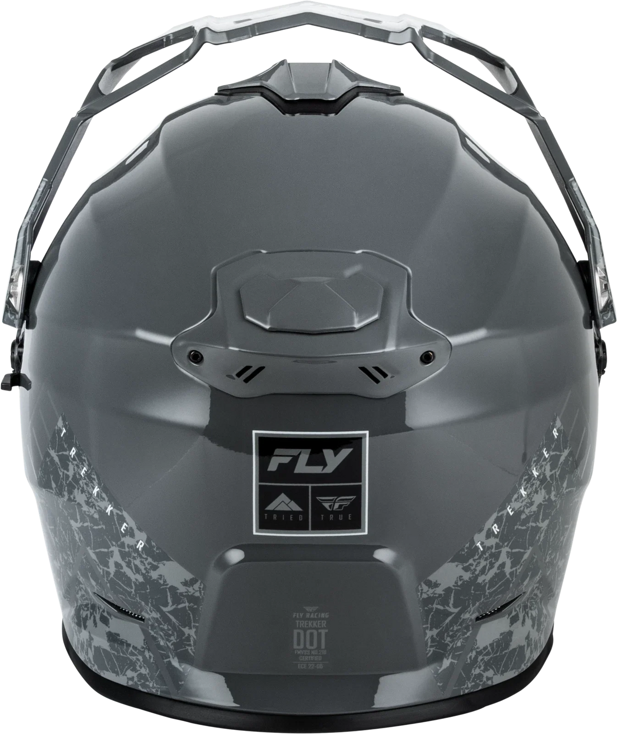 Fly Racing Trekker Full-Face Helmet for Street Riders (2X-Large, Grey)