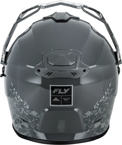 Fly Racing Trekker Full-Face Helmet for Street Riders (2X-Large, Grey)