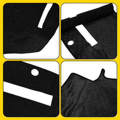 Dashboard Dash Mat Cover Pad for Dodge Ram 1500 2500 (2010–2018) Non-Slip Black