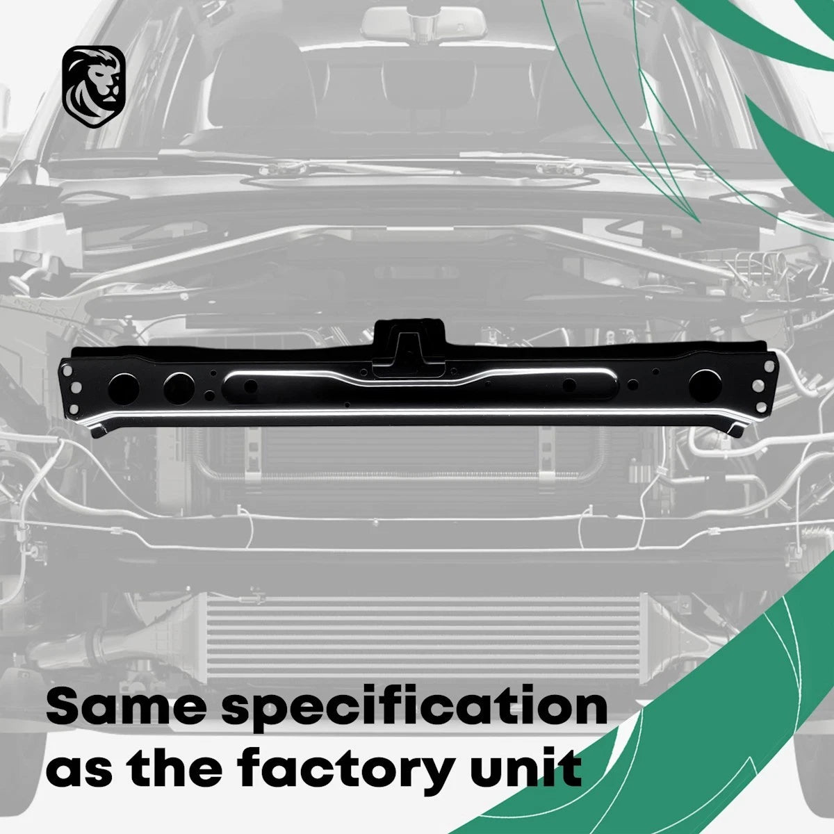 Radiator Support Lower for Toyota Corolla Prius Prime (2018–2022) 18046408, TO1225489, 5302802020