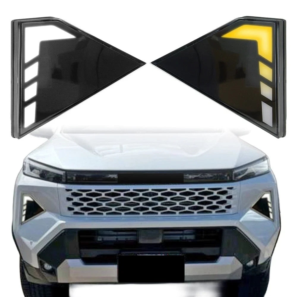 2X Front Bumper Side Grill LED DRL for Toyota Hilux (2026–2026)