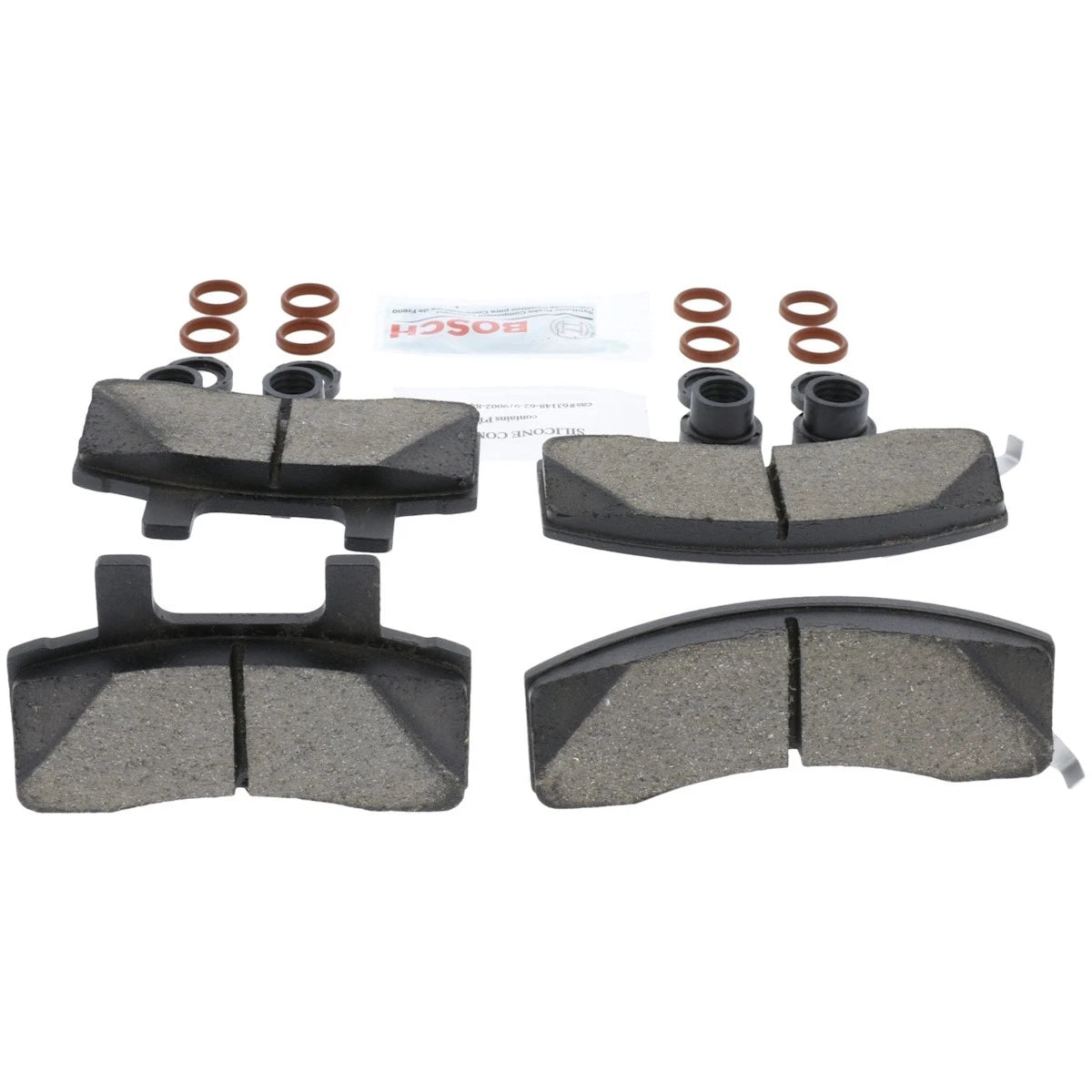 2X BC370 Brake Pad Set Front for Chevy Express Van 2500 (1998–2002)