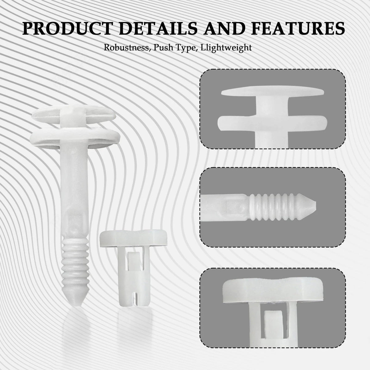 50PCS Door Panel Clips for GM (Compatible)
