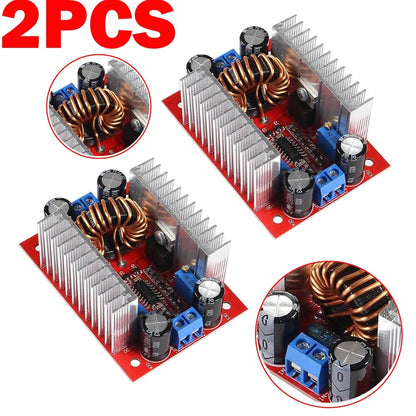 2X 400W DC-DC Step Up Boost Voltage Converter 15A