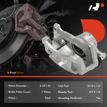 A-Premium Brake Caliper w/ Bracket for Lexus ES250 ES350 Camry (2010–2020) 4775006320, 19-B7502, 19B7502