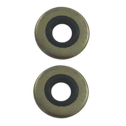 2Pcs Marine Oil Seal for Johnson/Evinrude (18-2028, 86170, 318973, 321480)
