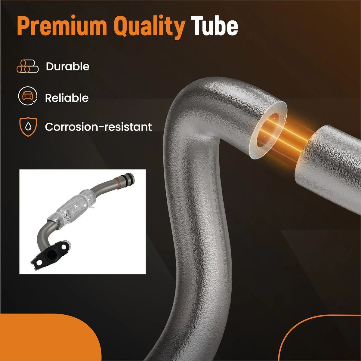 Oil Return Line for Lincoln MKT MKS Ford Flex Taurus 3.5L (2010–2019) Turbo AA5Z9T515E