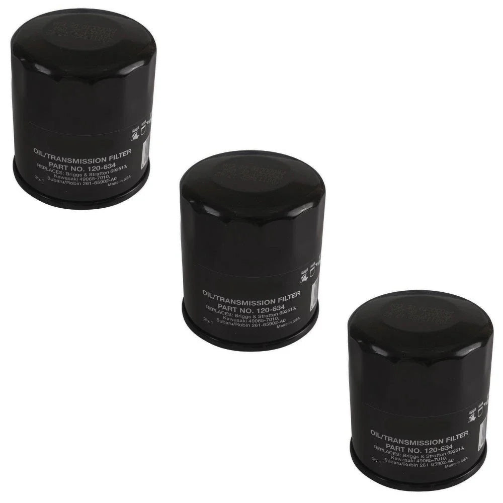 3X Lube Filter for Massey Ferguson (Replaces 3710280M1)