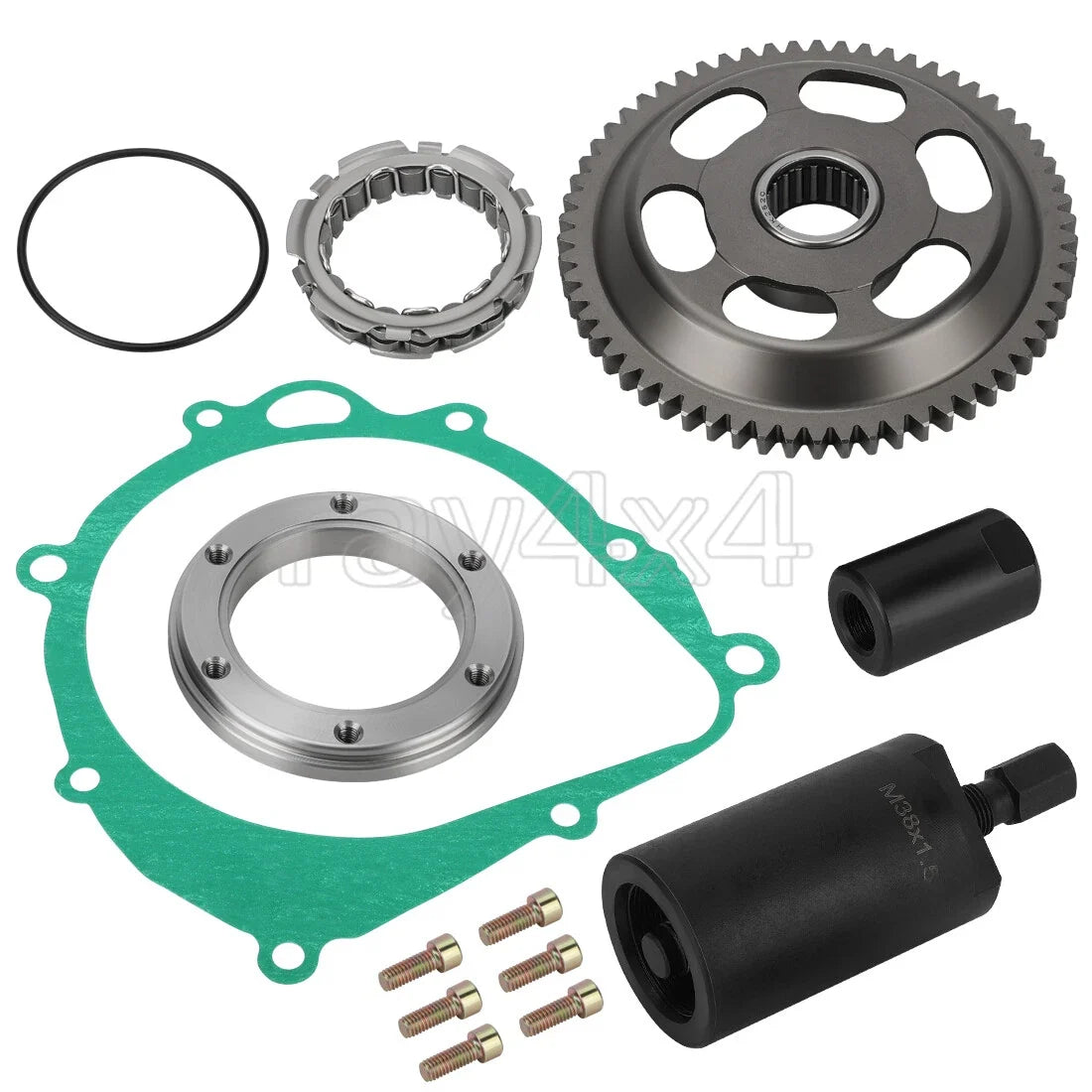 One Way Starter Clutch Assy & Flywheel Puller for Suzuki QuadSport LTZ400 (2003–2009)