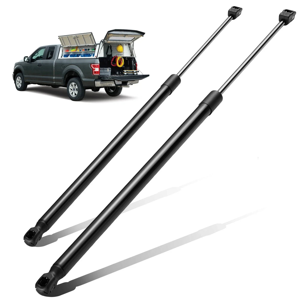 2pcs Hood Struts Lift Supports for Mercedes-Benz GLC (2019–2022) 1950cc 180KW